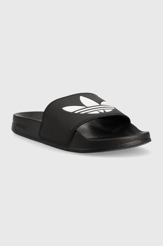 adidas originals adilette sliders in black