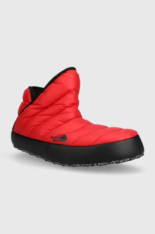 The North Face pantofole MENS THERMOBAL TRACTION BOOTIE rosso