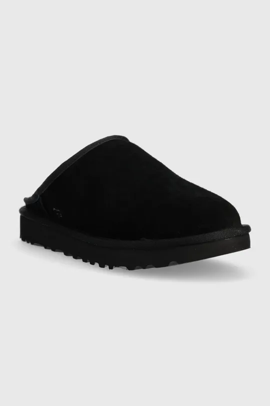 Semišové papuče UGG M Classic Slip-on čierna