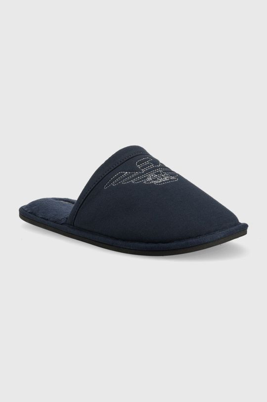 Pantofle Emporio Armani Underwear námořnická modř