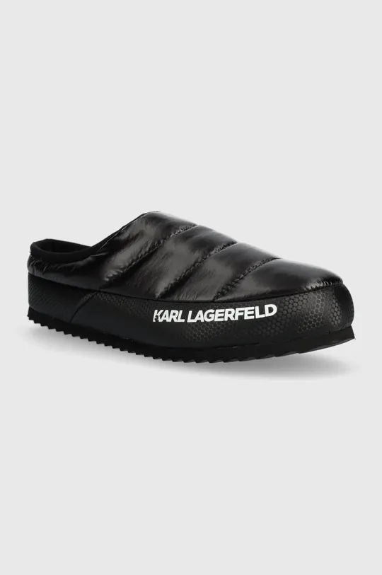 Kućne papuče Karl Lagerfeld Kookoon crna