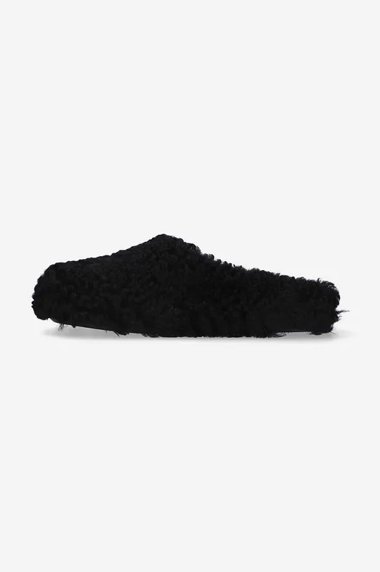 Marni wool sliders Sabot  Uppers: Lambswool Inside: Box calf leather Outsole: Synthetic material