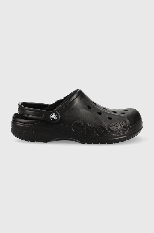 črna Natikači Crocs Baya Lined Clog Unisex