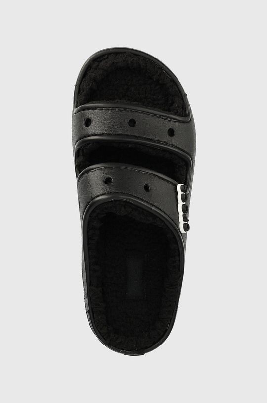 černá Pantofle Crocs Classic Cozzzy Sandal
