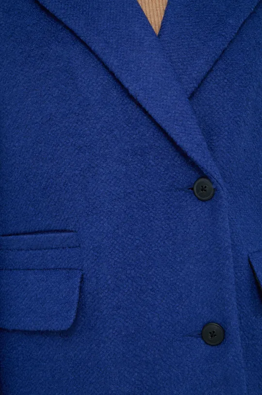 Kabát s prímesou vlny Vero Moda Dámsky