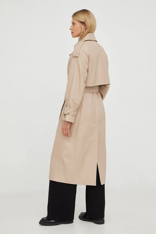 Kožený kabát Ivy Oak  Základná látka: 100% Koža Podšívka: 100% Viskóza Podšívka rukáva: 100% Polyester