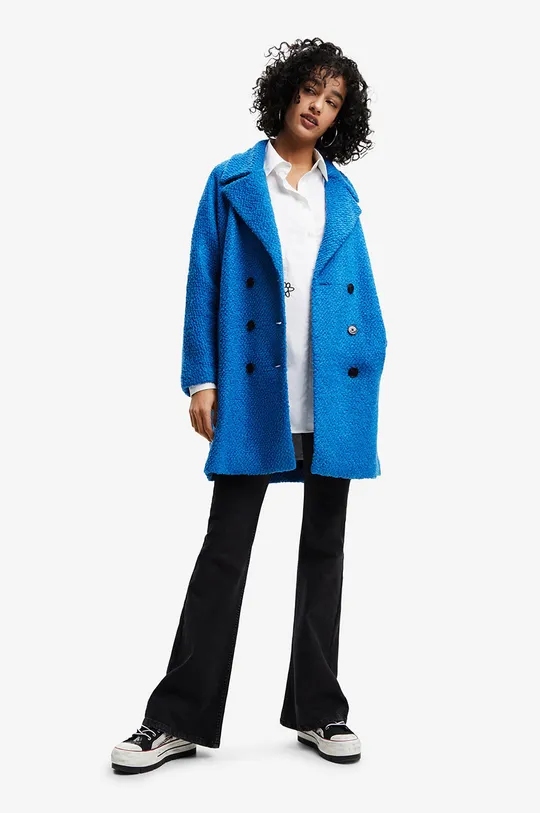 kék Desigual kabát Női