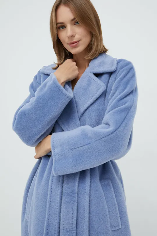 μπλε Μάλλινο παλτό Marella Γυναικεία