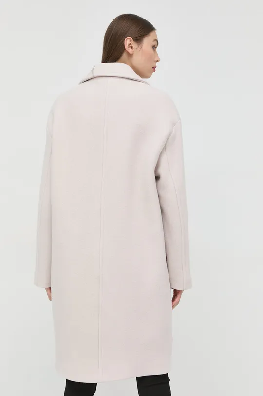 Шерстяное пальто Pinko  Основной материал: 75% Новая шерсть, 25% Полиамид Подкладка: 68% Ацетат, 32% Полиэстер