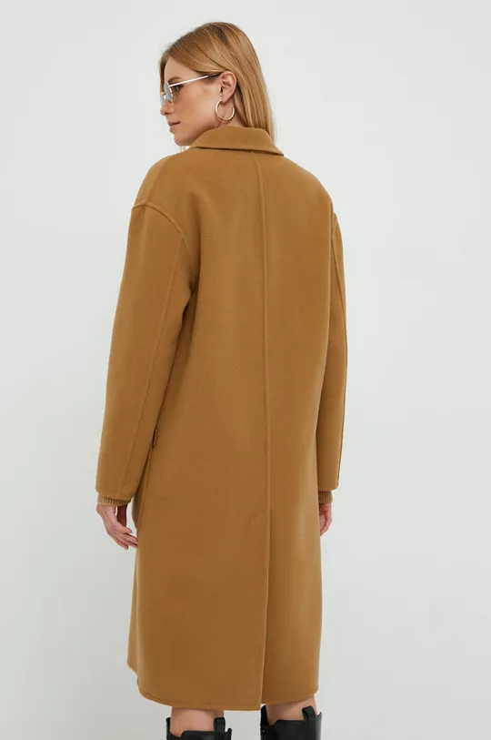 Шерстяное пальто Woolrich  100% Шерсть