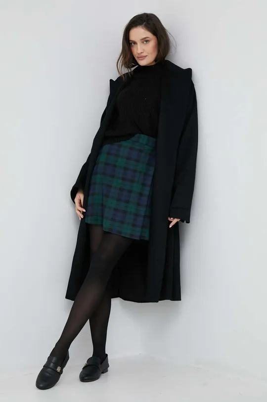 чорний Пальто з домішкою вовни Polo Ralph Lauren Жіночий