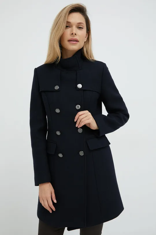 σκούρο μπλε Μάλλινο παλτό Morgan Γυναικεία