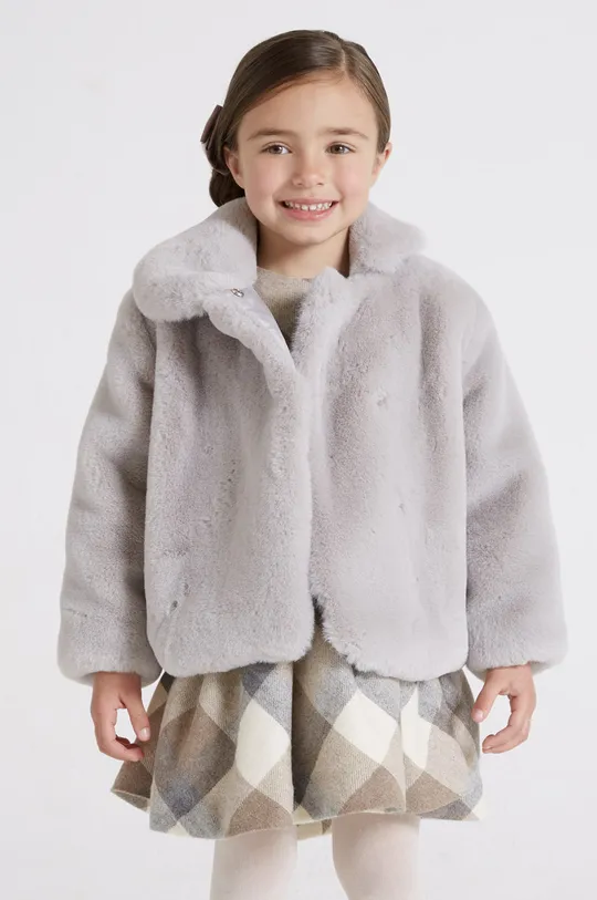 γκρί Παιδικό παλτό Mayoral Για κορίτσια