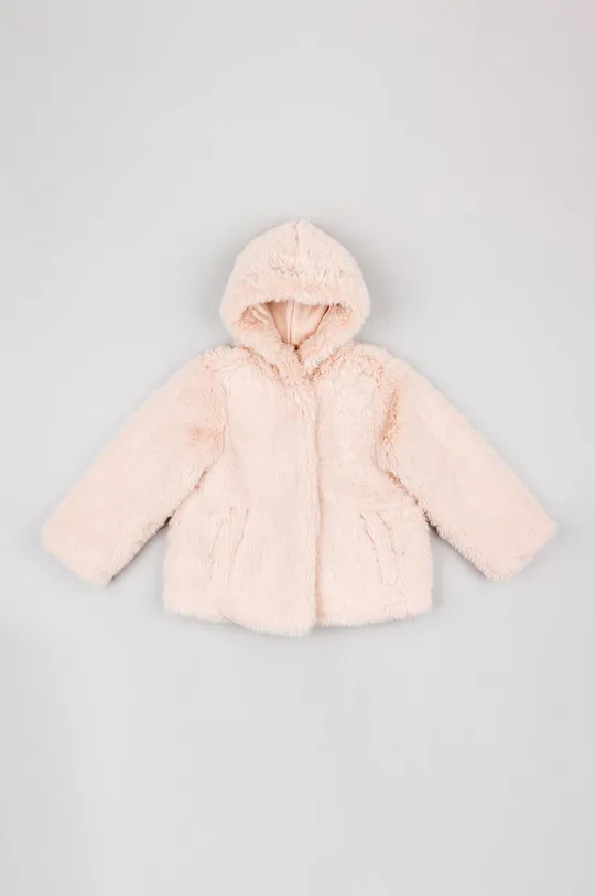 ružová Detský kabát zippy Dievčenský