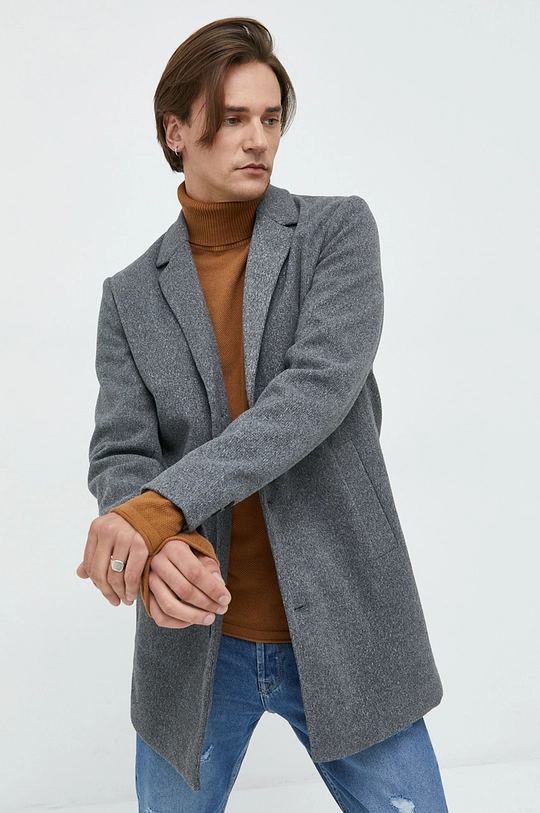 szary Produkt by Jack & Jones płaszcz Męski