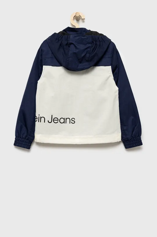 Παιδικό μπουφάν Calvin Klein Jeans σκούρο μπλε