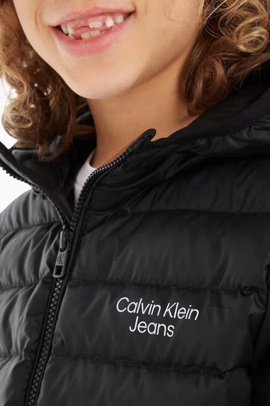 Calvin Klein Jeans kurtka puchowa dziecięca IB0IB01270.9BYY Chłopięcy