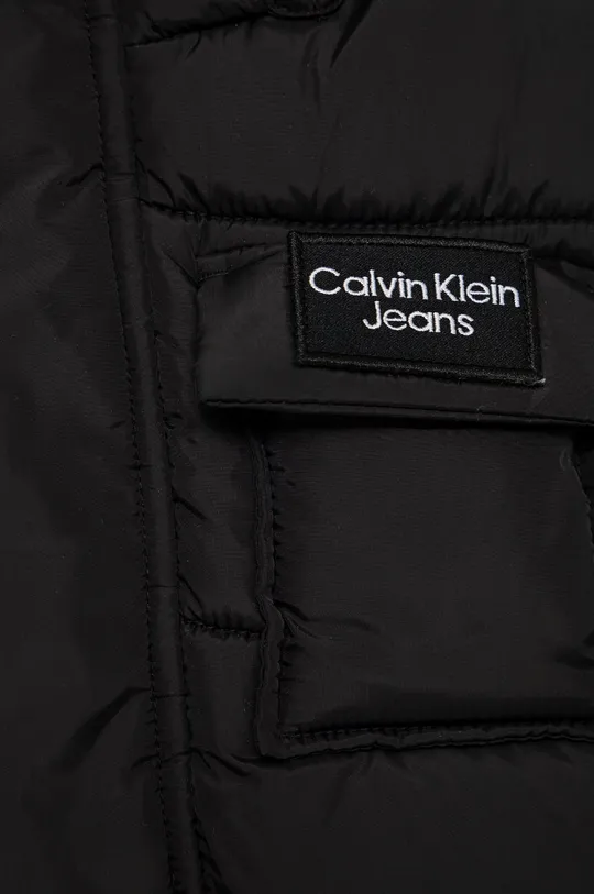 Παιδικό αμάνικο Calvin Klein Jeans μαύρο