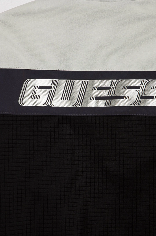 μαύρο Αδιάβροχο παιδικό μπουφάν Guess