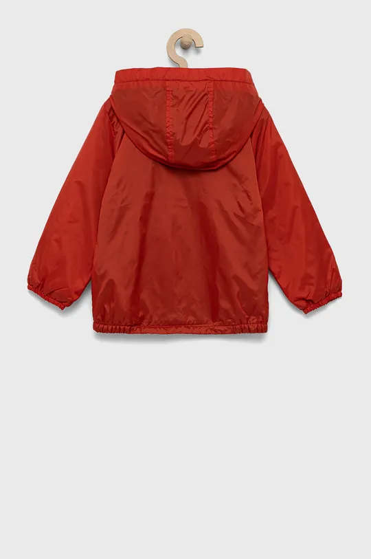 Αδιάβροχο παιδικό μπουφάν United Colors of Benetton κόκκινο