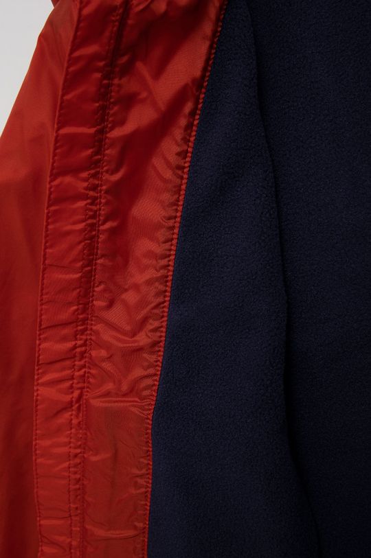 czerwony United Colors of Benetton kurtka przeciwdeszczowa dziecięca