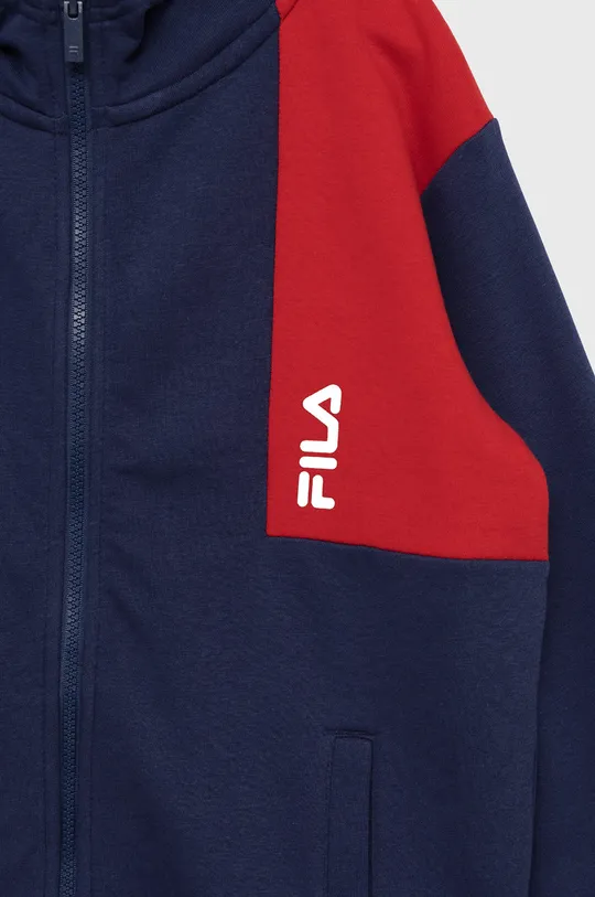 Fila bluza dziecięca Materiał zasadniczy: 80 % Bawełna, 20 % Poliester, Podszewka kaptura: 100 % Bawełna