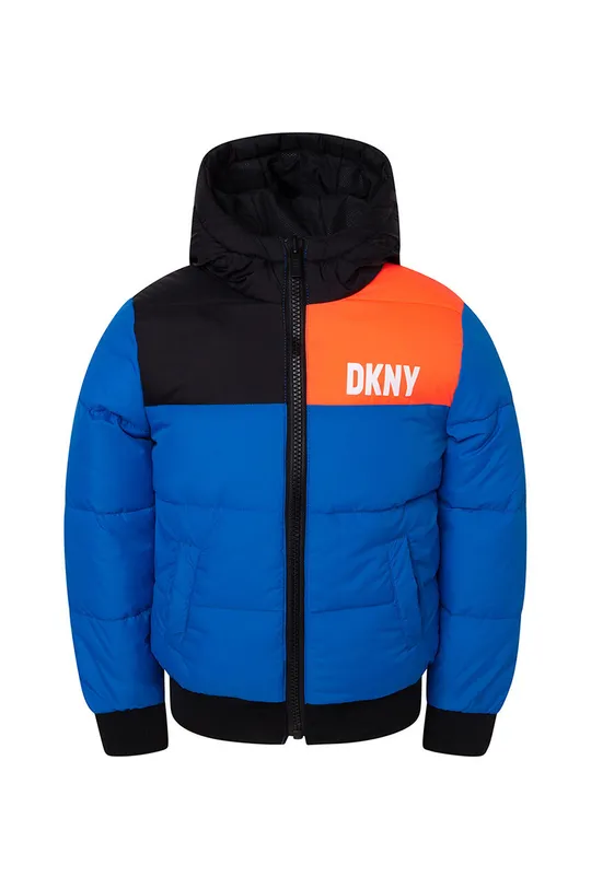 блакитний Дитяча двостороння куртка Dkny Для хлопчиків