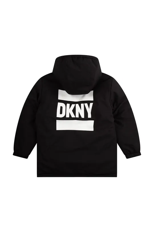 Παιδικό μπουφάν DKNY μαύρο