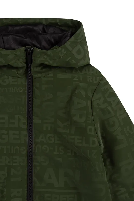 zelena Dječja jakna Karl Lagerfeld