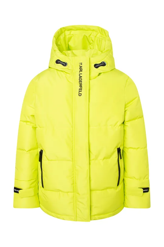 Otroška jakna Karl Lagerfeld zelena
