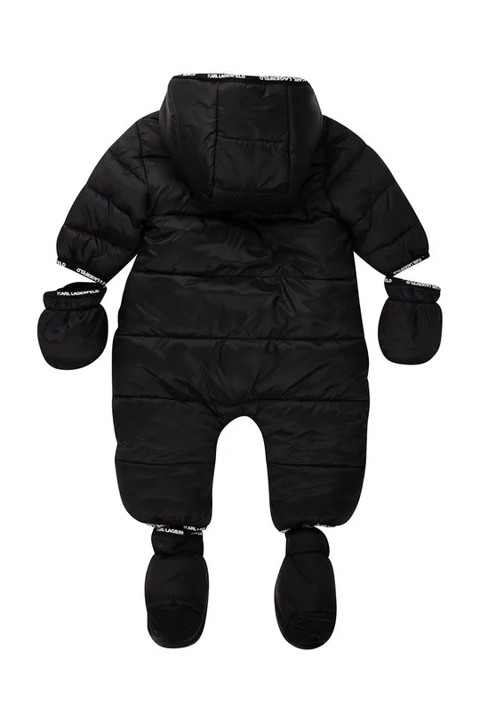 Ολόσωμη φόρμα μωρού Karl Lagerfeld μαύρο
