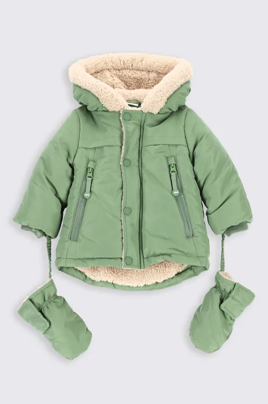 zelena Otroška jakna Coccodrillo Fantovski