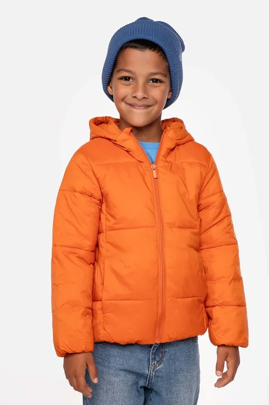 πορτοκαλί Παιδικό μπουφάν Coccodrillo Για αγόρια