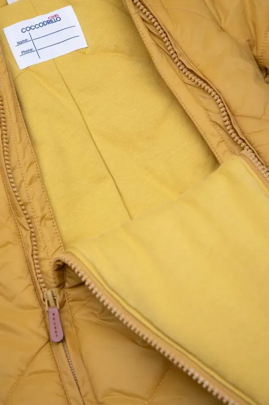 κίτρινο Ολόσωμη φόρμα μωρού Coccodrillo
