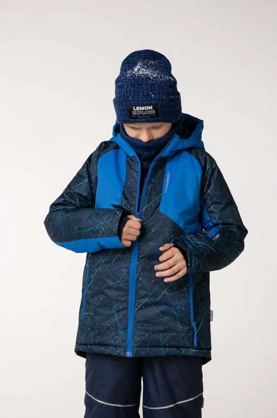 plava Dječja skijaška jakna Lemon Explore Za dječake