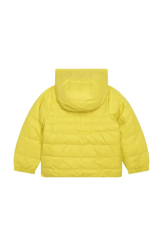Дитяча двостороння пухова куртка BOSS жовтий