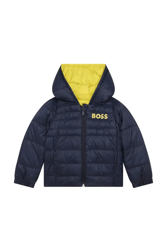 Дитяча двостороння пухова куртка BOSS  Основний матеріал: 100% Поліамід Наповнювач: 90% Гусячий пух, 10% Пір'я
