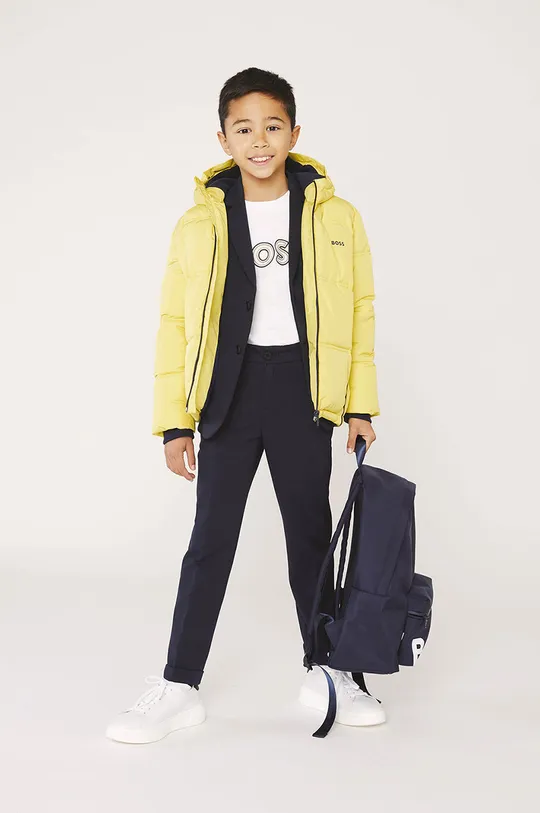 жёлтый Детская куртка BOSS Для мальчиков
