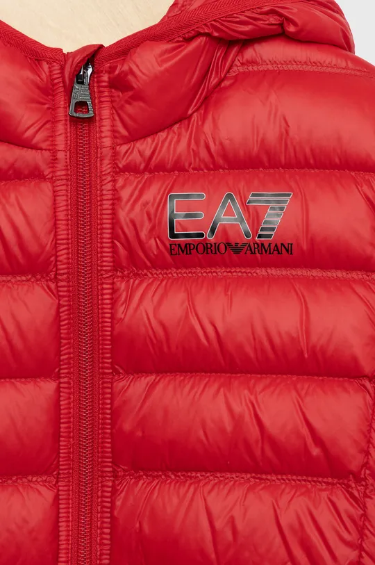 Dječja pernata jakna EA7 Emporio Armani Temeljni materijal: 100% Poliamid Postava: 100% Poliamid Ispuna: 90% Pačje paperje, 10% Perje ptica