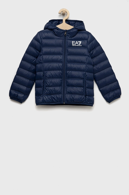 blu navy EA7 Emporio Armani piumino bambini Ragazzi