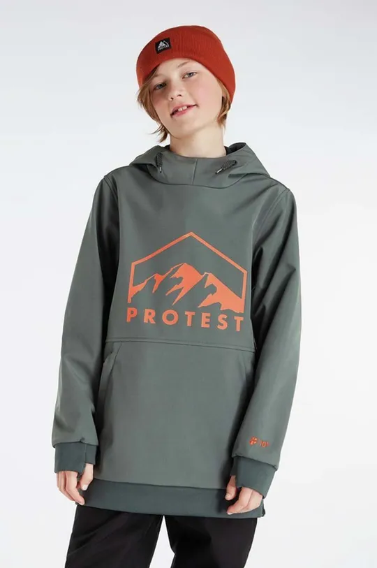 зелёный Детская куртка Protest Для мальчиков
