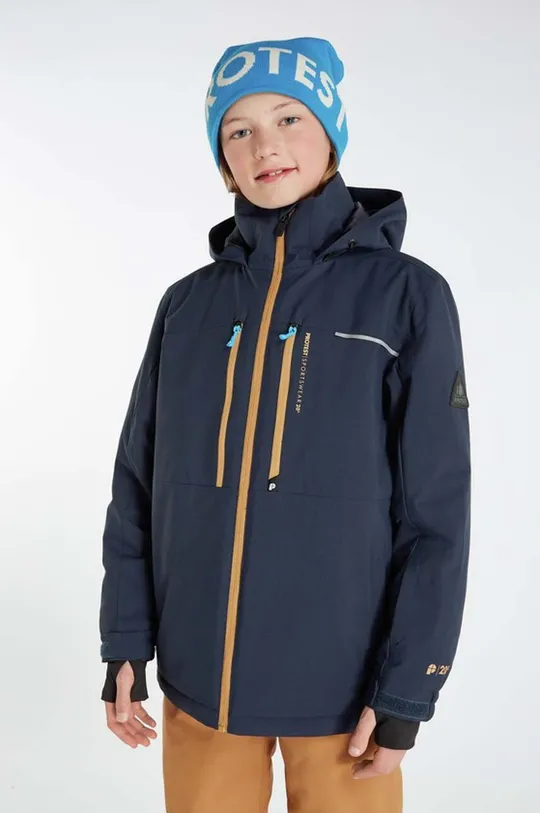 тёмно-синий Детская лыжная куртка Protest Для мальчиков