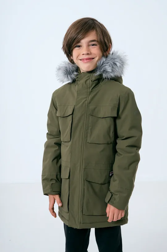 зелений Дитяча куртка 4F Для хлопчиків