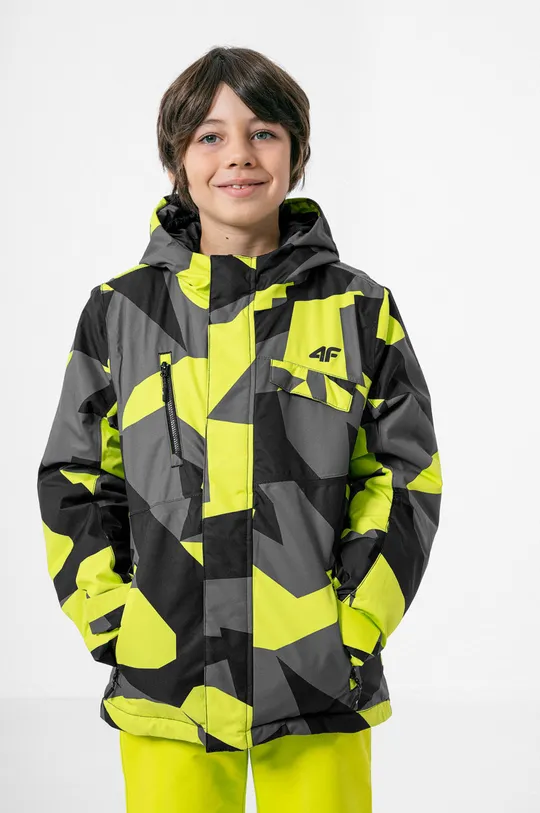 зелений Дитяча куртка 4F Для хлопчиків