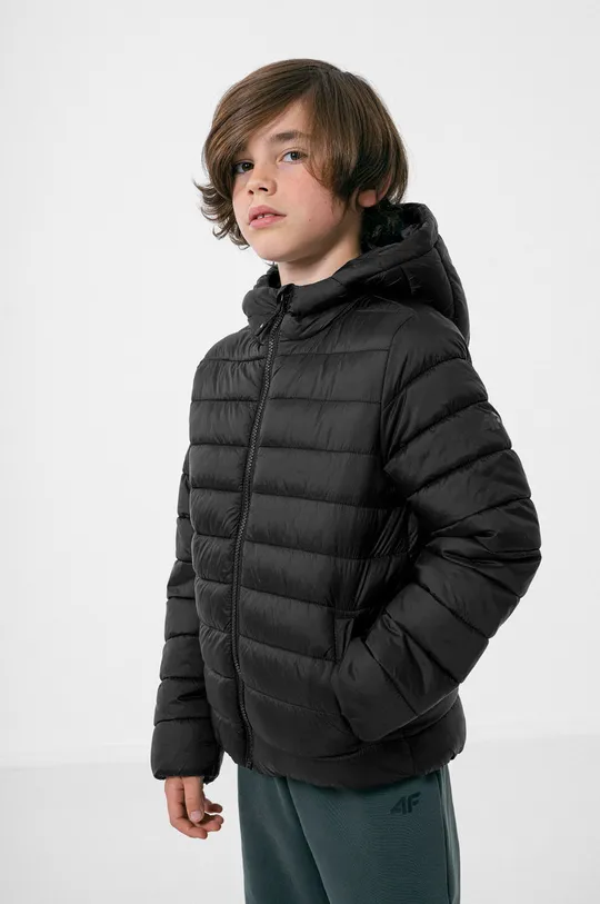 чёрный Детская куртка 4F Для мальчиков