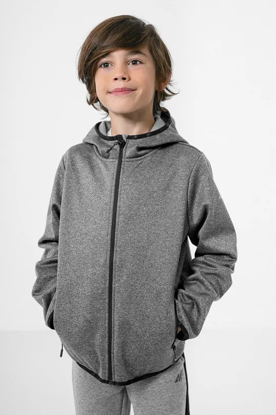 сірий Дитяча куртка 4F Для хлопчиків