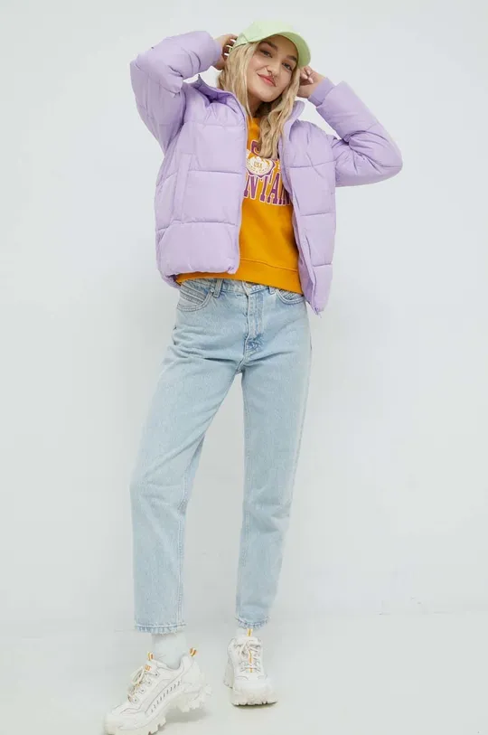 фіолетовий Куртка Pieces Жіночий