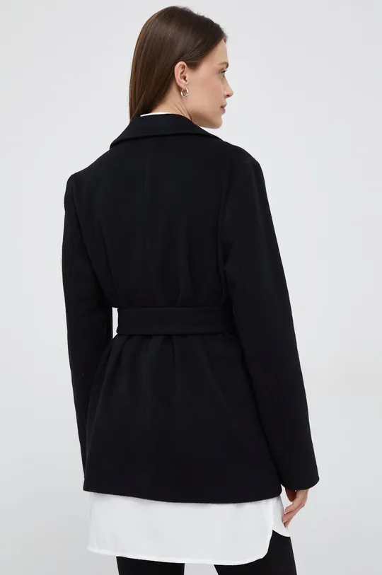 Vlnený kabát Calvin Klein  Základná látka: 80% Panenská vlna, 20% Polyamid Podšívka vrecka: 100% Viskóza