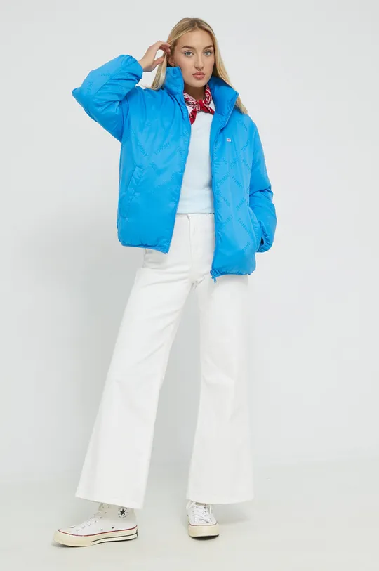 Obojstranná bunda Tommy Jeans  Výplň: 100% Polyester 1. látka: 100% Polyamid 2. látka: 100% Polyester