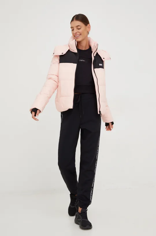 ροζ Μπουφάν DKNY Γυναικεία